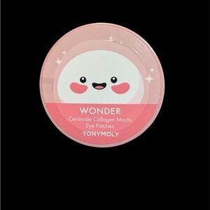 TONYMOLY Wonder Ceramide Collagen Mochi Eye Patches., sealed